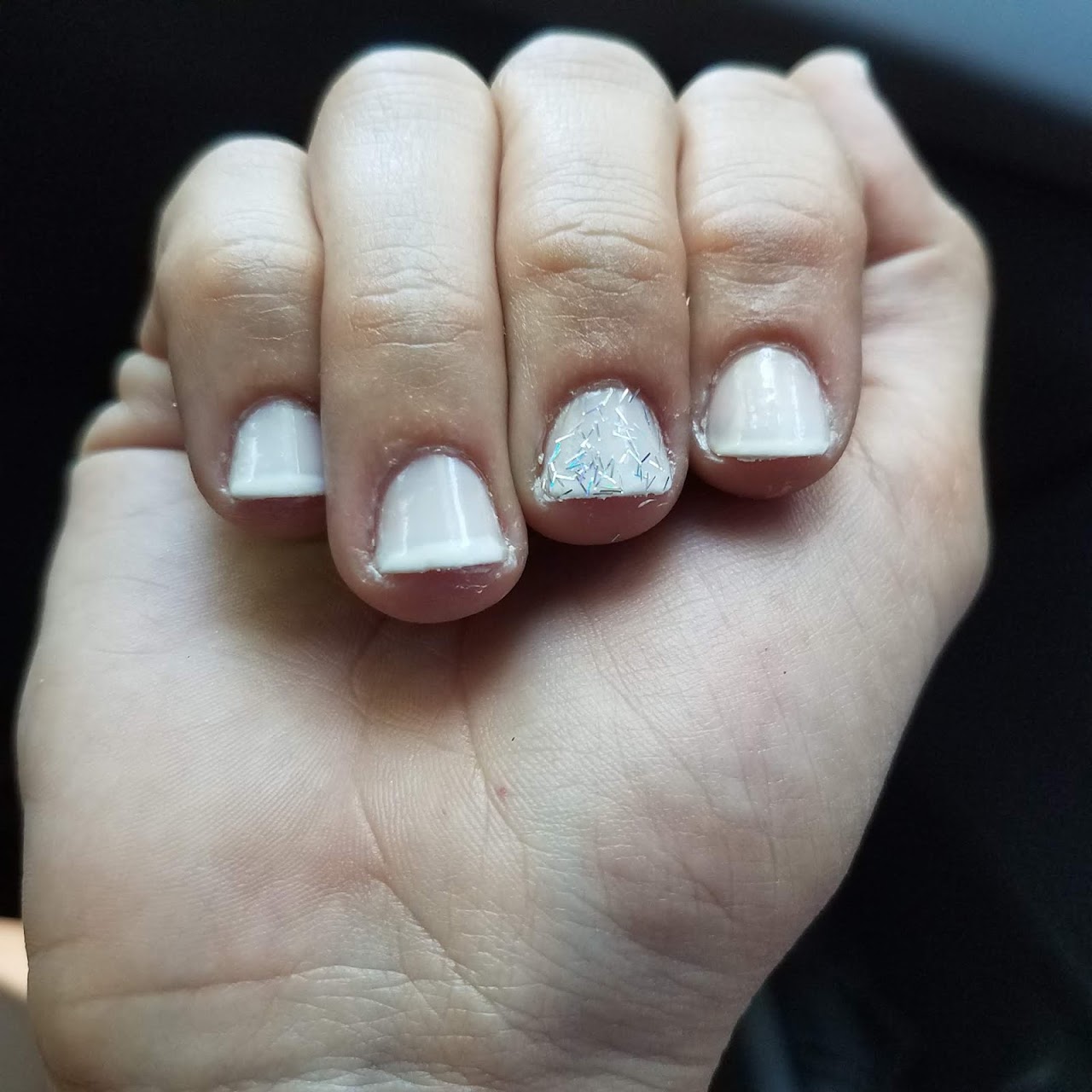 Trabajo de manicura terminado